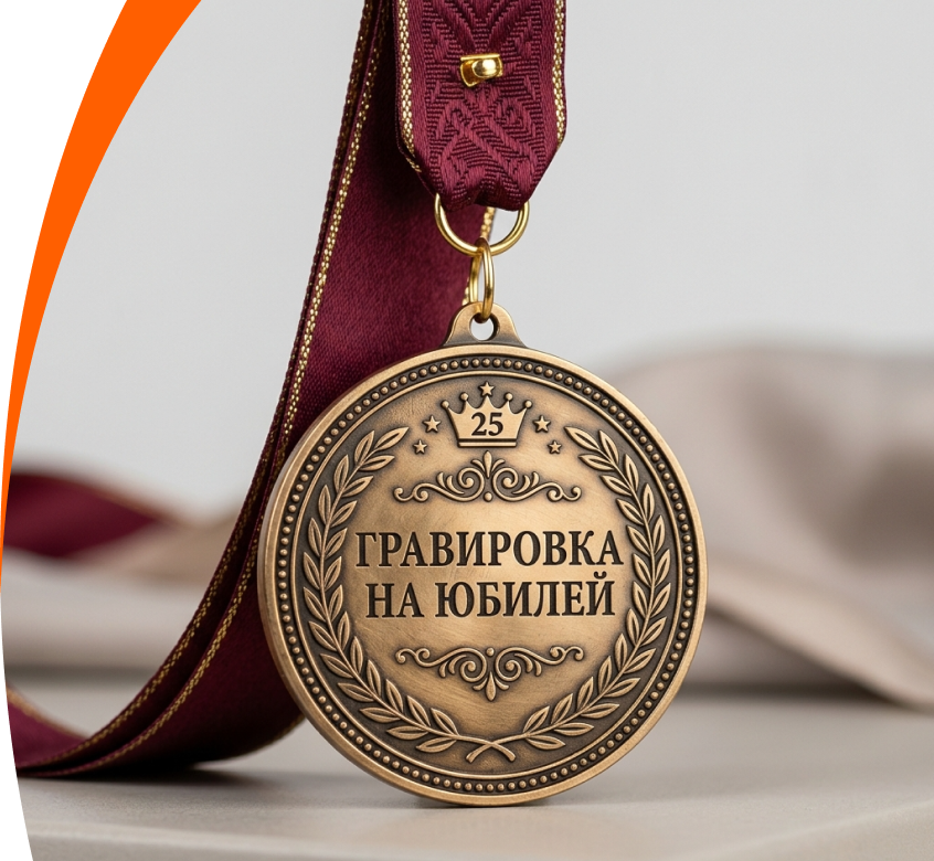 Гравировка на юбилей