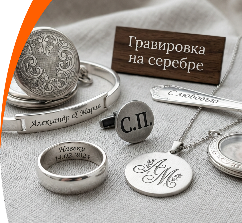 Гравировка на серебре